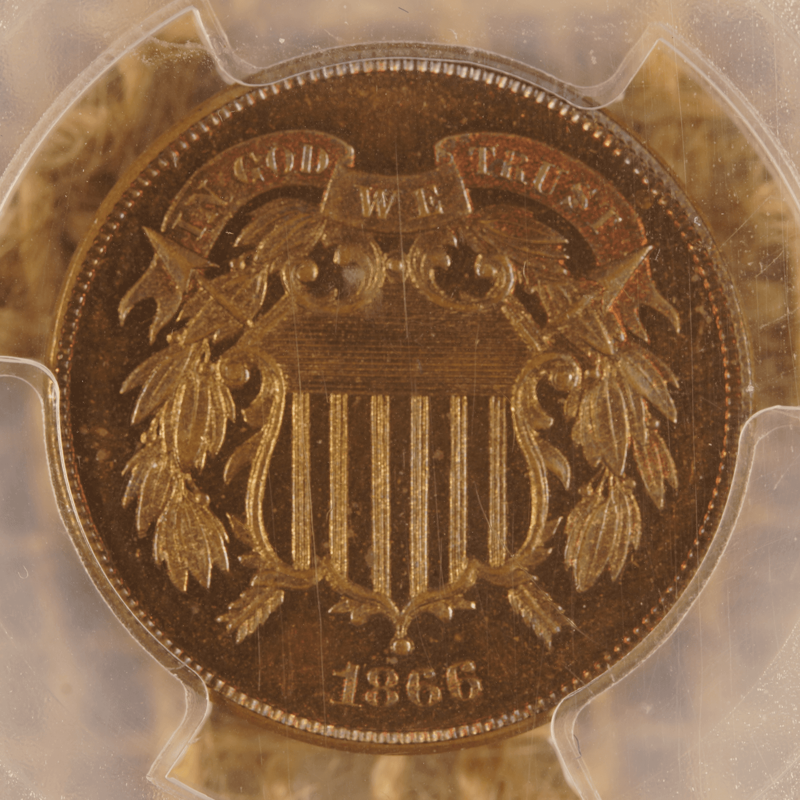 1866 Two Cent Piece (Proof)