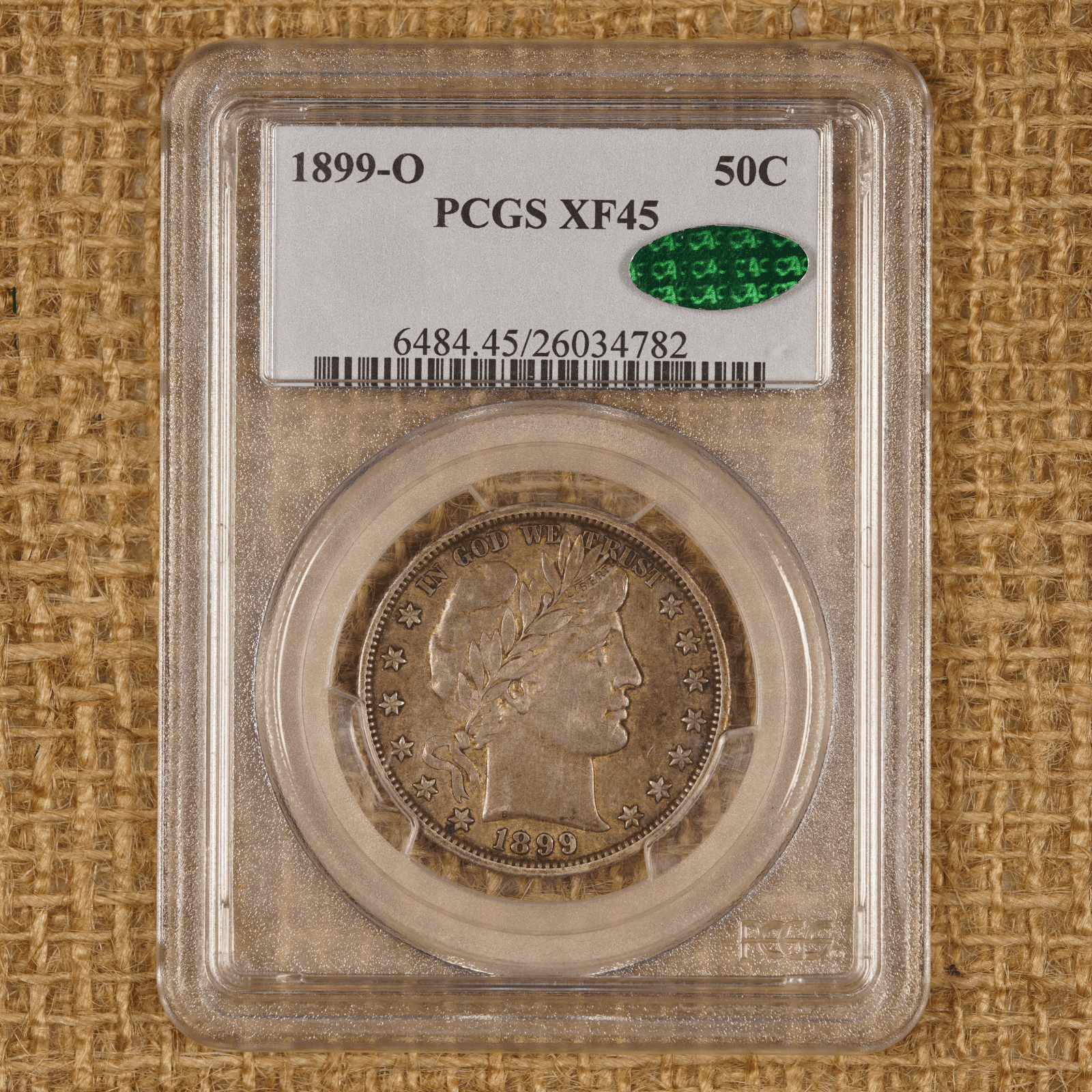 1899-O Barber Half