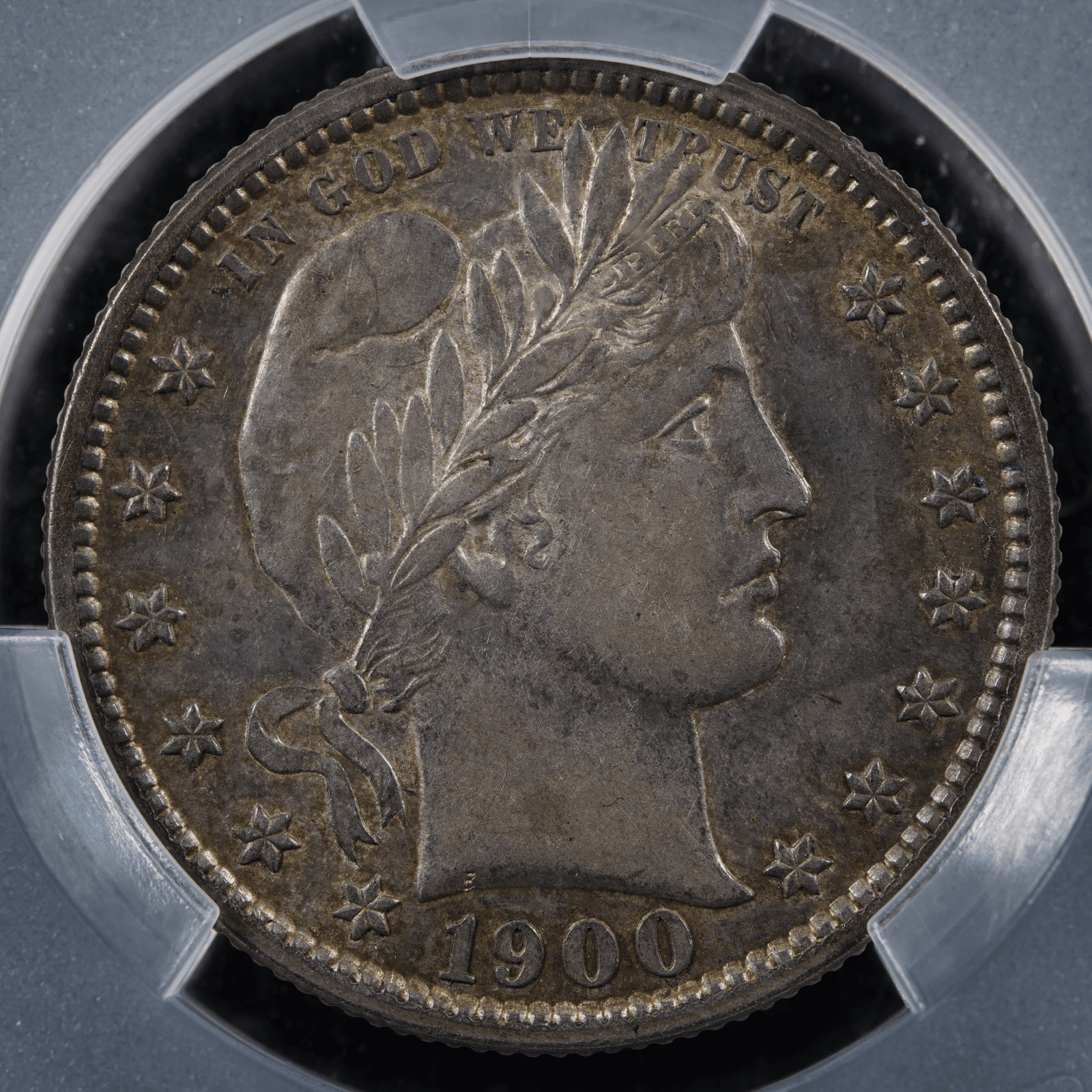 1900-S Barber Quarter