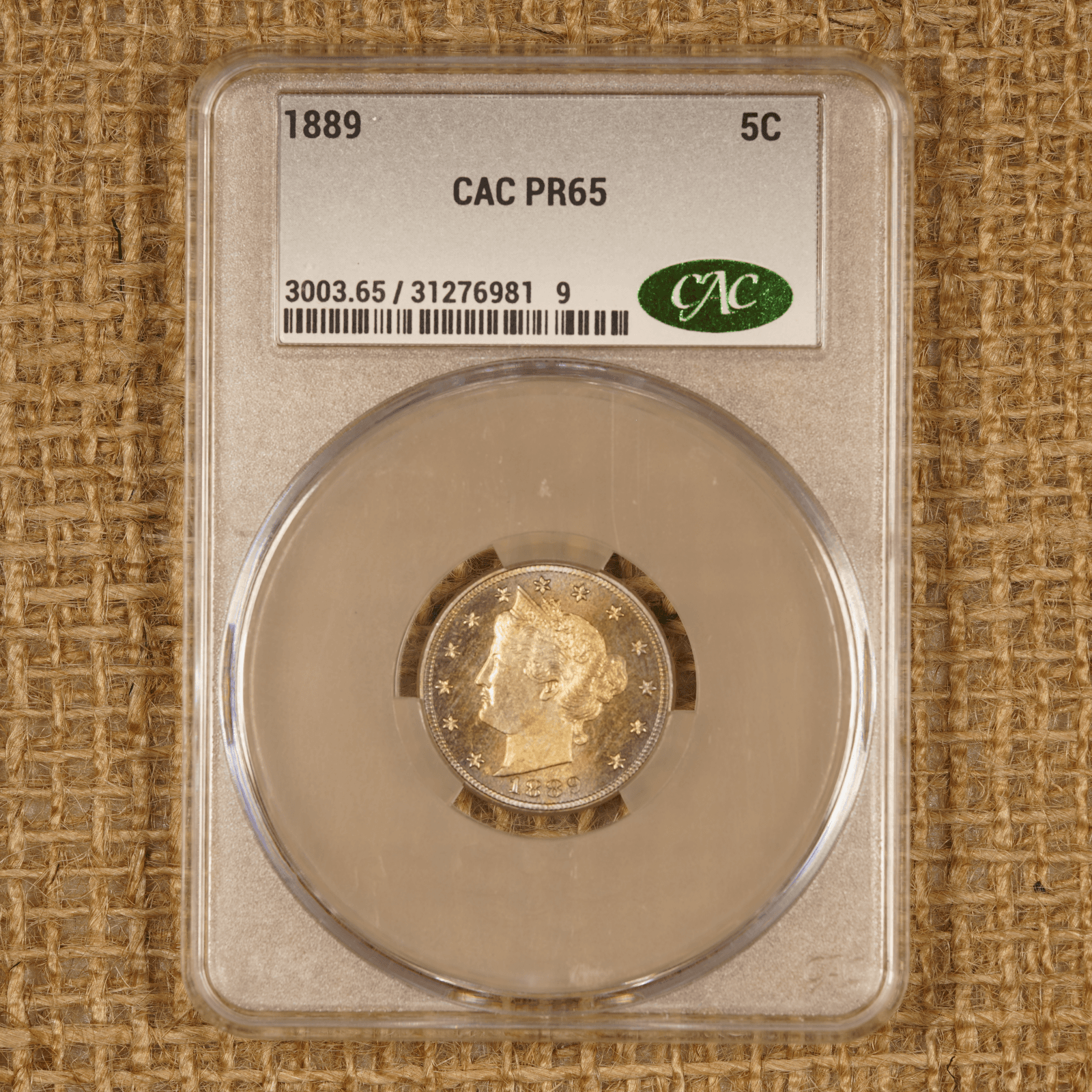 1889 Liberty Nickel