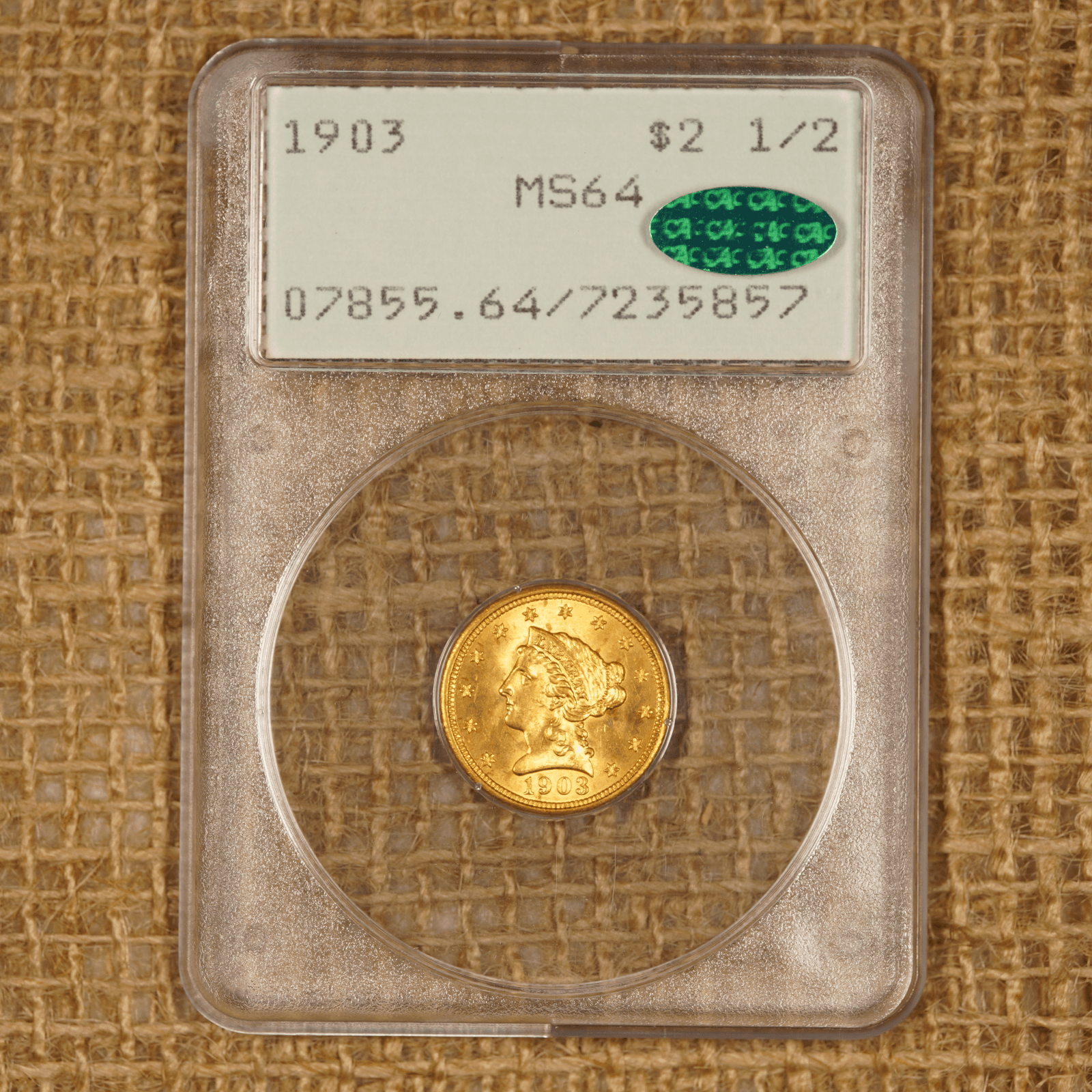 1903 Liberty Head Quarter Eagle